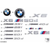 BMW Lettering (S Drive 35I) - Genuine BMW 51147345053