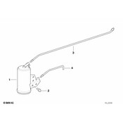 BMW Evaporative Emissions System Lines - Genuine BMW 16131182792