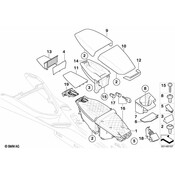 BMW Blind Plate - Genuine BMW 51167122857