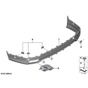 BMW Parking Aid Sensor Housing - Genuine BMW 51129451205