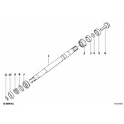 BMW Steering Spindle Upper - Genuine BMW 32311159160
