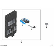 BMW Slide-In Key - Genuine BMW 51217393289