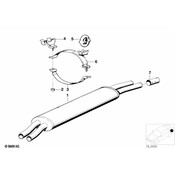 BMW Bracket - Genuine BMW 18211246123