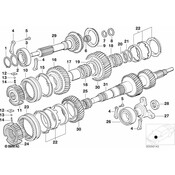 BMW Snap Ring (415X495X24) - Genuine BMW 23211224798