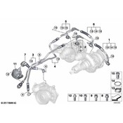 BMW Engine Auxiliary Water Pump - Genuine BMW 11519844574