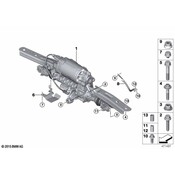 BMW Rack and Pinion Assembly - Genuine BMW 33346895076