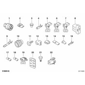 BMW Universal Plug Uncoded (6Pol) - Genuine BMW 61138353732
