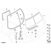 MINI Door Seal - Genuine MINI 51762757822