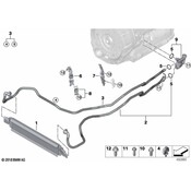 BMW Auto Trans Oil Cooler - Genuine BMW 17218666138