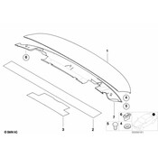 BMW Cover - Genuine BMW 51717003414