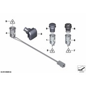BMW 12 Volt Accessory Power Outlet - Genuine BMW 61349302234