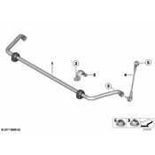 BMW Suspension Stabilizer Bar - Genuine BMW 31306792114