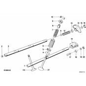 BMW Valve Spring (D=312mm) - Genuine BMW 11341714768