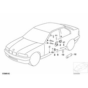 BMW Bracket Right - Genuine BMW 51321977814