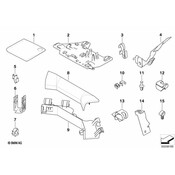 BMW Cover Cable Runway - Genuine BMW 12527524555