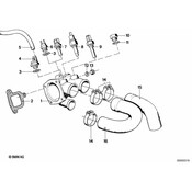 BMW Engine Coolant Temperature Sender - Genuine BMW 12621716137