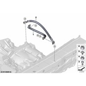 Mini Battery Ground Strap - Genuine Mini 12428741637