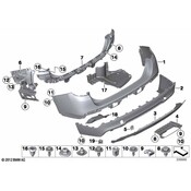 BMW Guide Rear Left (X1) - Genuine BMW 51122991779