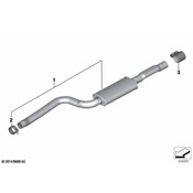 BMW Exhaust Clamp - Genuine BMW 18308636423