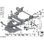 BMW Powertrain Skid Plate - Genuine BMW 31116853814