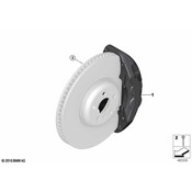 BMW Disc Brake Caliper - Genuine BMW 34116872569