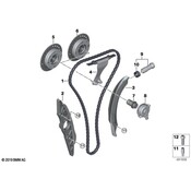 BMW Engine Variable Valve Timing Camshaft Sprocket - Genuine BMW 11368053404