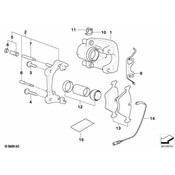 BMW Brake Caliper - Genuine BMW 34116756303