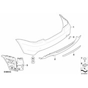 BMW Guide Left (M) - Genuine BMW 51128045507