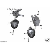 BMW Engine Mount - Genuine BMW 22119503432