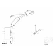 BMW Rep.Kit F Safety Battery Terminal Clamp (50 Qmm) - Genuine BMW 12421733937