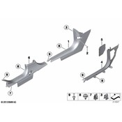 MINI Door Sill Plate - Genuine MINI 51479804944