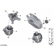 BMW Engine Mount Spacer - Genuine BMW 22119452141