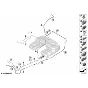 BMW Scavenge Air Line - Genuine BMW 16117164402