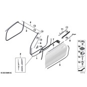 BMW Door Seal - Genuine BMW 51768739182