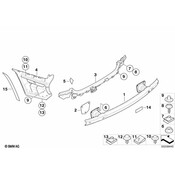 BMW Covering Cap - Genuine BMW 51127155392
