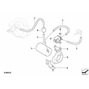 BMW Vacuum Tank - Genuine BMW 11611734578
