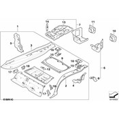 BMW Floor Extension - Genuine BMW 41117145312