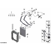BMW Frame Left - Genuine BMW 17117586543