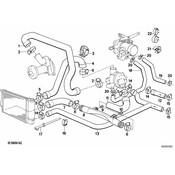 BMW Pipe - Genuine BMW 11531719788