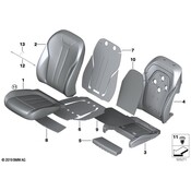 BMW Seat Cushion Pad - Genuine BMW 52107443446