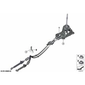 BMW Bracket Shift Cable - Genuine BMW 25117632765