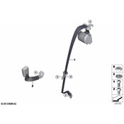 BMW Lower Strap Rear - Genuine BMW 72117322453