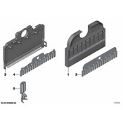 BMW Comb Type Connector (17 Pol - M6) - Genuine BMW 61138387151