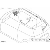 Mini Cooper Air Bag Module - Genuine Mini 72129115222