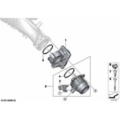 BMW Charge Air Tube - Genuine BMW 11617619272