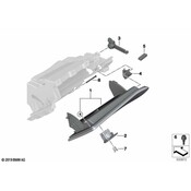 BMW Glove Box Door - Genuine BMW 51167938186