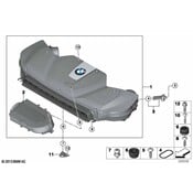 BMW Air Cleaner Bracket - Genuine BMW 13717352529