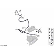 BMW Cable Alternator-Starter - Genuine BMW 12428621486