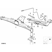 BMW Rear Axle Carrier - Genuine BMW 33311090957