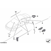 BMW Optical Conductor Door Pocket Left - Genuine BMW 63319163717
